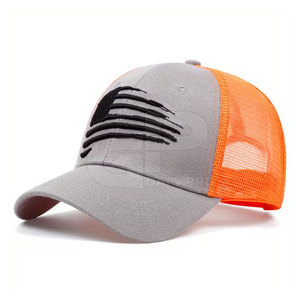 Casquette de camionneur Urban Puff brodée, dos en maille respirante, ajustement réglable, parfaite pour les tenues décontractées et les activités de plein air - Product Image 3