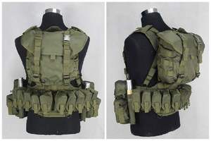 Custom Litai Tactical Outdoor Vest Groen Smersh Molle Zakjes Russische Heren Borst <span class=keywords><strong>Rig</strong></span> Tas Nylon Polyester Lichtgewicht - Product Image 5