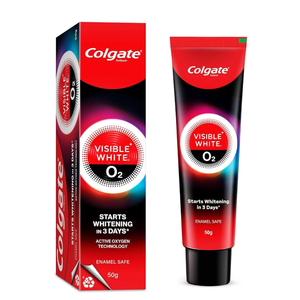 Colgatee Visible White <b>Purple</b> <b>Toothpaste</b>, <b>Teeth</b> <b>Whitening</b> Removes Stain - Product Image 1