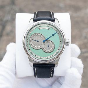 Montre OEM avec logo personnalisé, sous-cadran de luxe, cristal saphir, mouvement mécanique Miyota 82S7, automatique, montre-bracelet pour homme, fabricant - Product Image 1