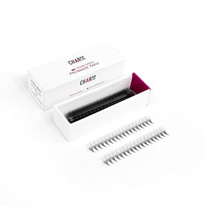 CharmLash Extensiones de Pestañas al por Mayor, Extensiones de Pestañas Premade en Abanico, Ultra-rápidas, Volumen sin Esfuerzo, Simétricas, Cómodas de Usar - Product Image 1