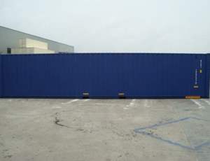 Conteneur maritime bleu haute cube 40 pieds, bleu RAL5010, neuf, conteneur haute cube 40 pieds - Product Image 4