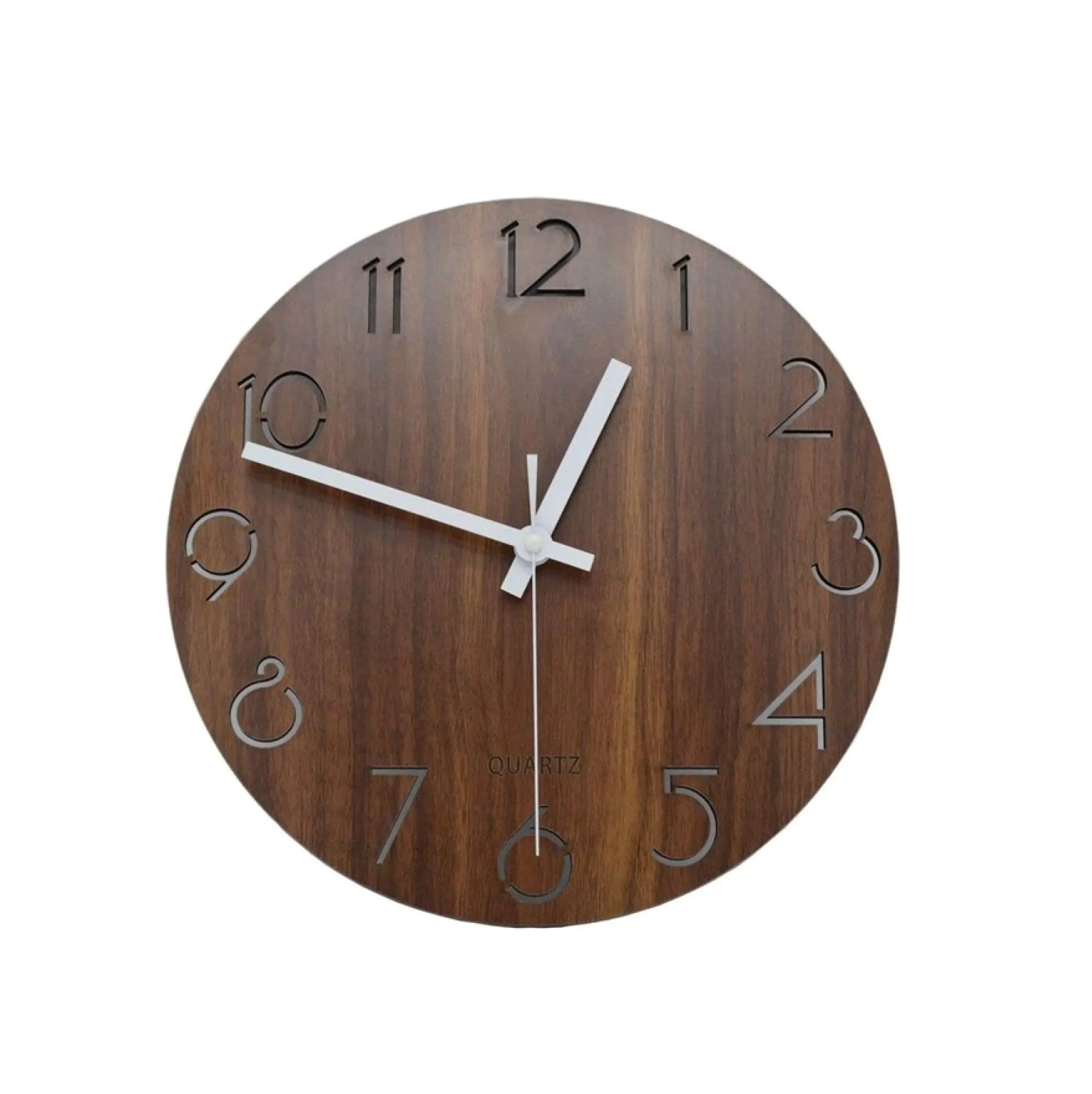 Factory Sale Wall Home and Garden Wood Wall Clock Elegant Design Top Quality For Office Wall Decoration At Affordable Price
