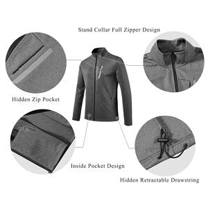 Pantalones de chándal con capucha de alta calidad, conjunto de 2 piezas de poliéster, trajes con cremallera, conjuntos de Jogger con logotipo personalizado, chándales para hombre, chándal Unisex - Product Image 4