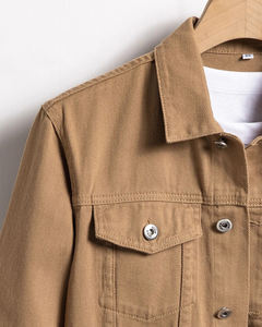 Solid Color Pocket Thin <b>Jacket</b> <b>For</b> <b>Men</b> Style Spring 100% Cotton <b>Denim</b> <b>Jackets</b> <b>Men</b> Casual High Quality <b>Men</b> Clothing - Product Image 3