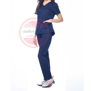 เครื่องแบบโรงพยาบาลแขนสั้นและยาวสำหรับผู้หญิงเครื่องแบบโรงพยาบาลงานตามสั่ง - Product Image 3