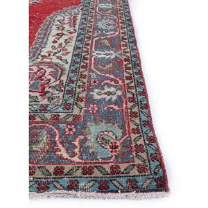 Alfombra de Lana Anudada a Mano de Gran Tamaño, Diseño de Medallón Rojo y Naranja, para Sala de Estar, Pasillo Rectangular, Modelo Pae-2257 - Product Image 4