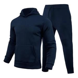 2025, traje de sudor deportivo de moda hecho a medida, superventas de alta calidad, chándal para hombre, conjunto de ropa para correr, peso pesado, 100% algodón - Product Image 2