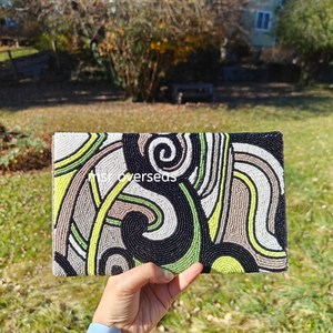 Sac à main perlé élégant pour femmes le plus vendu et le mieux conçu à la main pour le jour du mariage Style de dame élégante aux prix de gros - Product Image 5