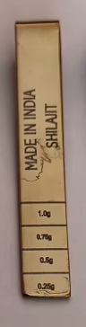 Gold with Made in india (Shilajit)