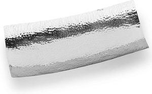 บ้านสี่เหลี่ยมสแตนเลสถาดเสิร์ฟถาดเสิร์ฟเงินและจานกลางตกแต่งถาดตอก - Product Image 4