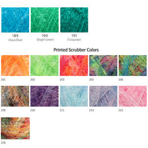 Hilo de ganchillo hecho a mano YARNA High Luffa (80g), hilo vibrante y cálido para principiantes, ideal para spa en casa, hilo acogedor para baño, DIY vibrante para baño de luffa. - Product Image 5