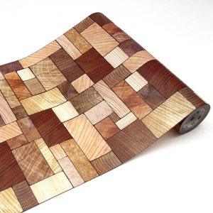 Cinta de pared de estilo japonés Mt CASA Fleece Sección transversal de madera - Product Image 1