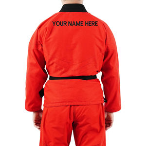 Prix de gros Uniforme de karaté pour hommes Dernier style Vente chaude Matériel durable anti-rides Uniforme de karaté entièrement personnalisé - Product Image 6