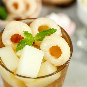 Lichi Vietnamita Enlatado en Almíbar, Lichis Enteros sin Hueso, Producto de Fruta Práctico para Decorar Bebidas de Té de Burbujas - Product Image 5