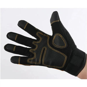 Guantes mecánicos de cuero para campo petrolero de Gas y aceite, taladro de extracción de seguridad, guantes mecánicos de cuero para dedos de impacto Industrial - Product Image 5