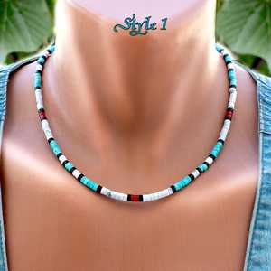 สร้อยคอลูกปัดธรรมชาติ sodalite, สร้อยคอลูกปัดกลมเรียบขนาด8มม. ทำด้วยมือคริสตัลสร้อยคอลูกปัดเครื่องประดับ - Product Image 2