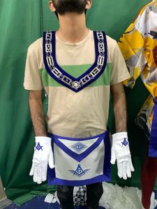 TABLIER DE MAÇON AVEC COLLIER BLEU HOUSE MASTER - Product Image 4