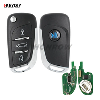 Pour KEYDIY Peugeot Style clé à distance 3 boutons B11-3for KD900 URG200 KDX2 KD MAX pour produire n'importe quel modèle à distance