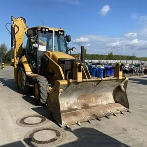Retroexcavadora CATERPILLAR 422F CAT428F usada, de 6 toneladas peso operativo, componentes básicos del modelo 2022, incluido el motor Hawe Enerpac - Product Image 1