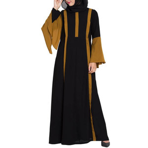 Abaya fabricant pakistanais nouvelle dernière conception Oem personnalisé Dubai Abaya Kaftan élégant Royal femmes Cool Maxi Robe arabe Abaya - Product Image 1