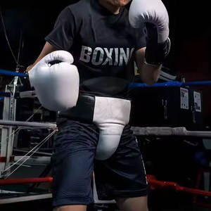 Protector abdominal de calidad superior para boxeo MMA Muay Thai Training Guard para ingle y áreas inguinales - Product Image 5