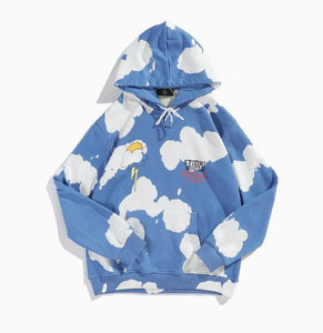 Sudadera con Capucha Popular de Invierno para Hombre, 100% Algodón, Estilo Hip Hop, Gruesa, Personalizada, Informal, Deportiva - Product Image 1
