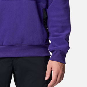 <b>Hoodie</b> For <b>Men</b> <b>With</b> Customized Logo Ribbed Cuffs High Quality Material <b>With</b> Solid Color And Kangaroo <b>Pockets</b> Full Sleeves Design - Product Image 4