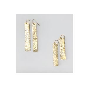 ขายส่งต่างหูทองเหลืองชุบทองสําหรับสาว ๆ สําหรับการออกแบบแกะสลักชิ้น 2 คู่ต่างหูเครื่องประดับแฟชั่น - Product Image 1