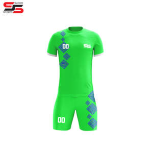 Ensemble complet d'uniformes de football Maillot respirant de football à manches courtes Combinaison de sport Entraînement Promotions de septembre - Product Image 5