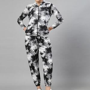 2025 nueva llegada de las mujeres mejor calidad OEM diseño personalizado chándales 100% algodón mujeres sublimación chándal con servicio OEM - Product Image 5