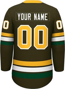 Conception personnalisée Faire personnaliser votre propre équipe Maillots de hockey sur glace Uniformes de hockey sur glace professionnels de haute qualité Maillot personnalisé - Product Image 5