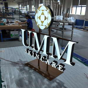 Custom Shop <b>LED</b> Sign Business Frontlit and Backlit <b>Letters</b> 3D Illuminated Logo Board Shop Name <b>LED</b> <b>Letters</b> - Product Image 3