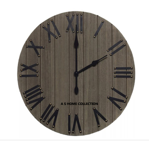 Horloge murale en métal d'intérieur durable plaquée argent traditionnelle en forme de coeur Accents pour maisons et appartements - Product Image 6