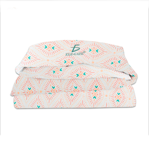 Set di Biancheria da Letto Boho Stampata 7 Pezzi, Misura King Size, in Cotone Morbido, Copripiumino, Lenzuolo Piatto, 2 Federe, Cotone Cerato - Product Image 1