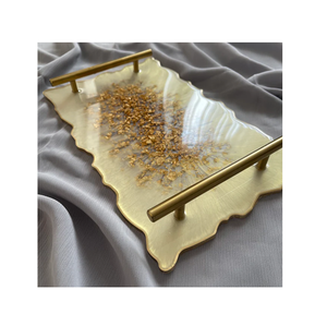 ถาดเสิร์ฟทำจากเรซินอีพ็อกซี่สำหรับบ้านและห้องครัวถาดเสิร์ฟเครื่องใช้บนโต๊ะในบ้านร้านอาหารโรงแรม - Product Image 6