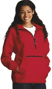 Veste coupe-vent longue à capuche en toile pour hommes personnalisée OEM hiver imperméable réversible respirant Logo de style de rue pour l'extérieur - Product Image 3