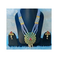 Mode nouveau Design femmes collier en laiton multicouche collier et boucles d'oreilles ensemble bijoux différentes couleurs et Design Unique taille Unique
