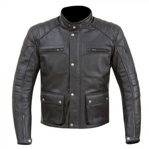 High Street Fashion Men's Biker Jacket Plumón de alta calidad con capucha y decoración de bolsillo Tallas grandes Ropa de invierno para exteriores - Product Image 2