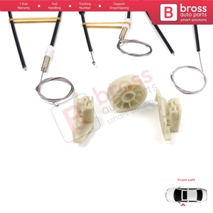 ชุดซ่อมมอเตอร์กระจกหน้าต่าง BWR250 ด้านหน้าซ้าย สำหรับรถยนต์ Megane MK2 ปี 2002-2008 แบบ 4/5 ประตู รุ่น 8200325136 - Product Image 6