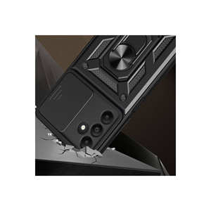 Étui antichoc avec béquille magnétique pour Samsung Galaxy A15 5G A14 A13 avec protection coulissante de l'objectif de l'appareil photo - Série Vega - Product Image 5