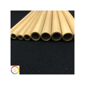 Paille à boire en bambou naturel pour un mode de vie zéro déchet Eco Conscious Alternative réutilisable aux pailles en plastique Usage quotidien - Product Image 1