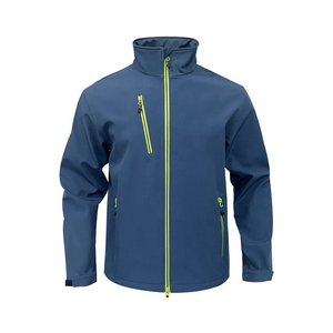 Chaqueta Cortavientos Lisa para Hombre, Transpirable y de Softshell - Product Image 1