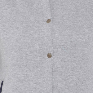 Wholesale Women Sportswear Lettermen <b>Jackets</b> Winter Solid Cotton Silk <b>Lining</b> Customized Logo Printed Hip Hop Style - Product Image 6