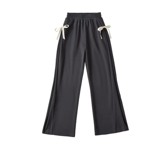 High Quality Anti-Wrinkle Sport Trousers Stylish Lightweight Canvas for Gym and Casual Wear Mid Waist - Product Image 6