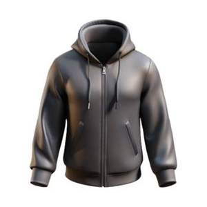 Sudaderas con Capucha para Hombre, Invierno, Cierre de Cremallera, 100% Algodón, Logotipo y Diseño de Tela Personalizados, para Adultos - Product Image 1