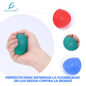 Kit de Pelotas de Ejercicio TPE Terapéuticas para Entrenamiento de Fuerza, Pelota Portátil para Aliviar el Estrés - Product Image 3