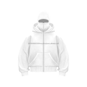 Cagoule Homme Chaud Hiver Automne Tendance Personnalisée Couleur Unie Double Couche Sportswear Nouvelle Édition 2026 - Product Image 6