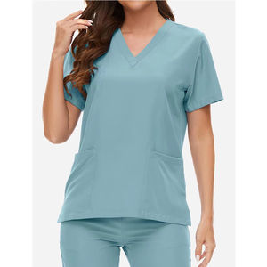 Uniforme Médico Personalizado para Mujer, Traje de Enfermera, Doctora, Esteticista, Uniforme de Hospital Elástico, Conjunto de Uniforme Médico para Enfermeras - Product Image 2