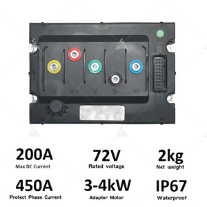 New siaecosys chi phí-hiệu quả lập trình cj72450 72V 200A điều khiển động cơ cho ekectric xe máy - Product Image 5